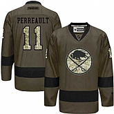 Glued Buffalo Sabres #11 Gilbert Perreault Green Salute to Service NHL Jersey,baseball caps,new era cap wholesale,wholesale hats